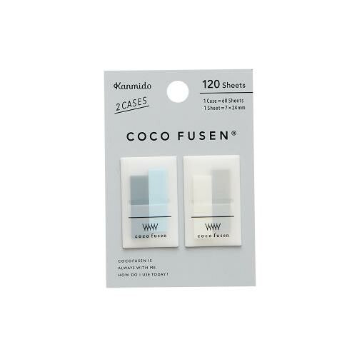 Coco Fusen Index Markers - Mini - Cool Grey