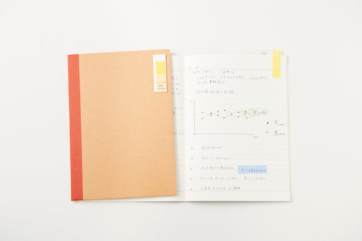 Coco Fusen Index Markers - Medium - Pattern Yellow