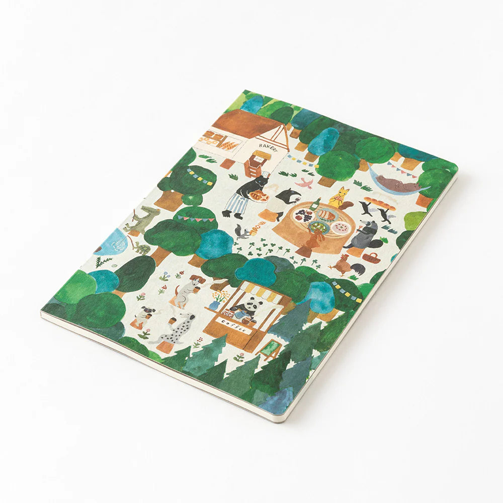 Yuru Log Notebook - B6 - Forest