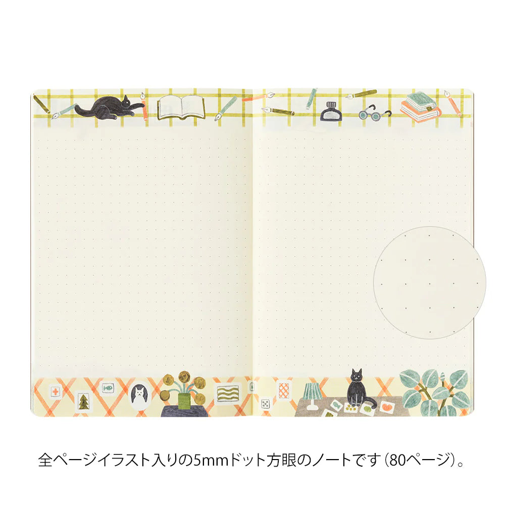 Yuru Log Notebook - B6 - Cat