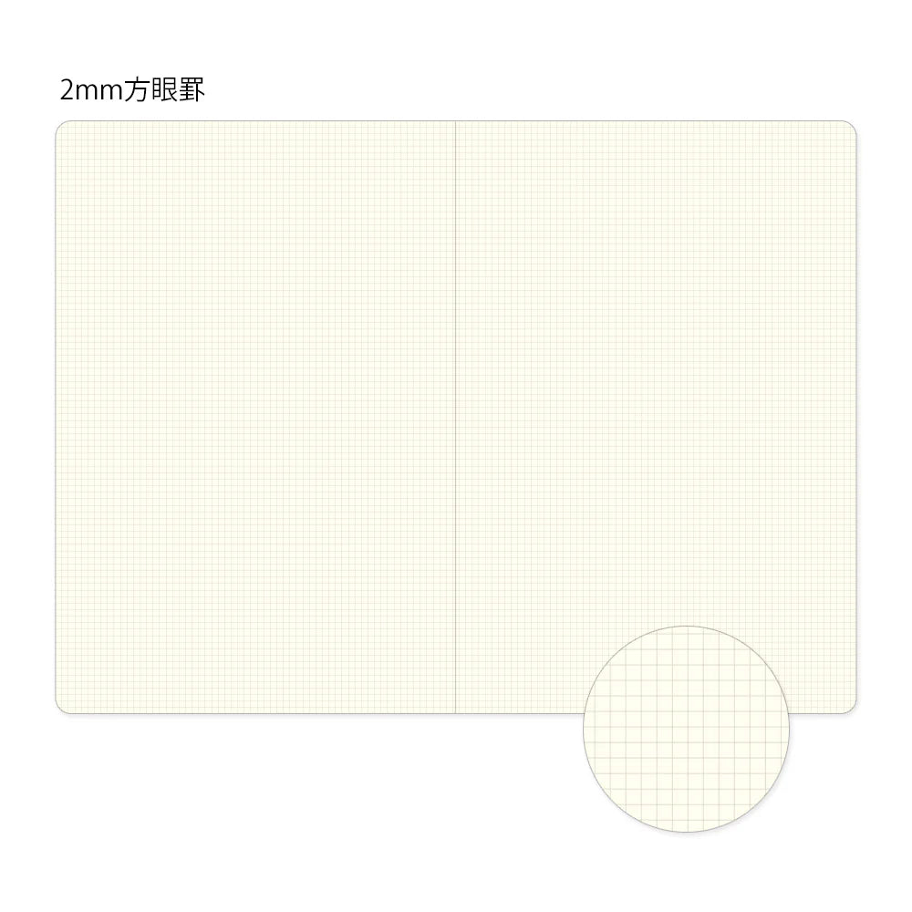 Yuru Log Notebook - B6 - Grid