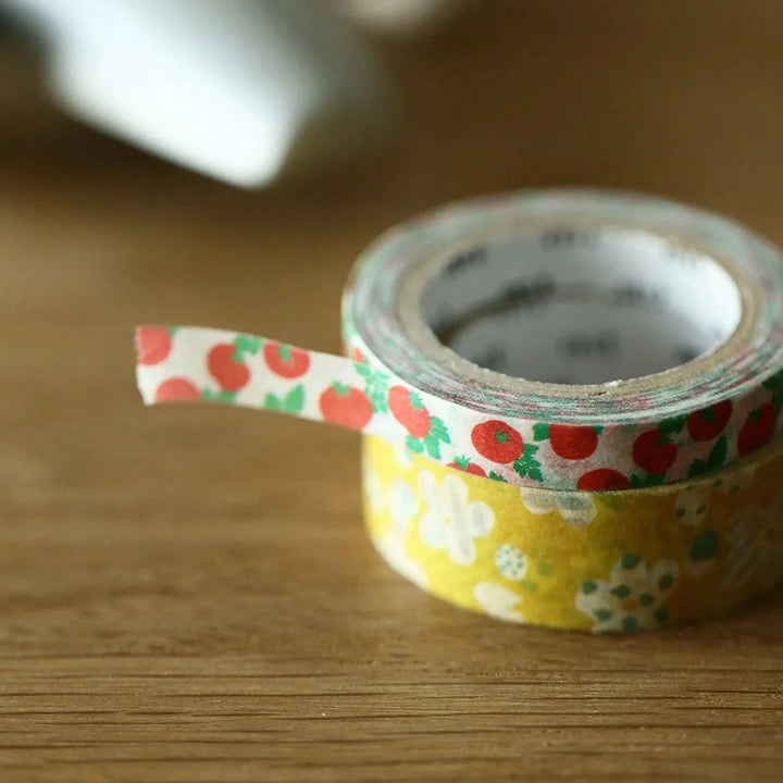 x SOU SOU - 15mm Roll of Tape - Blooming