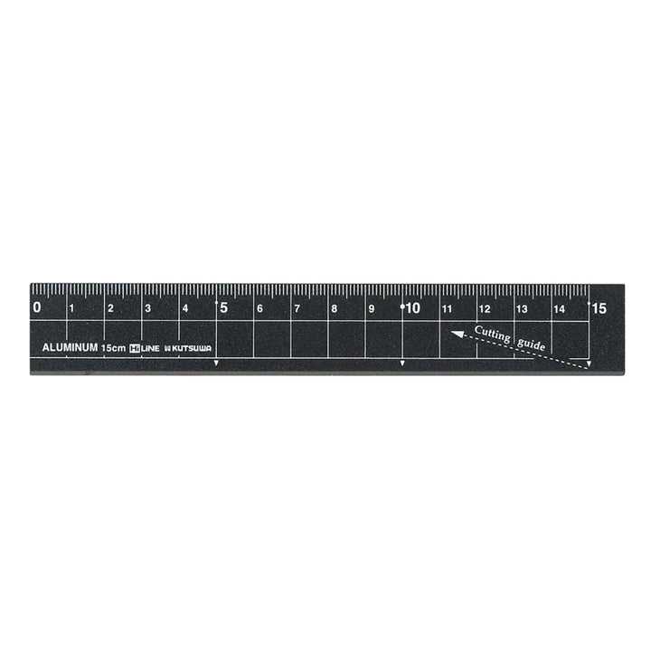 15cm Aluminum Ruler with Guides