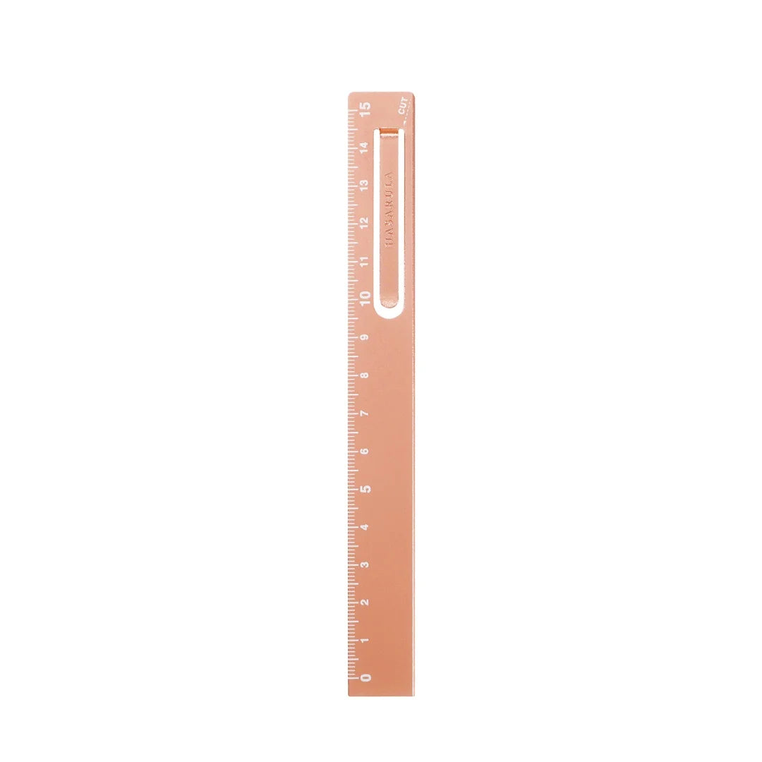 HASARULA Aluminum Ruler with Clip