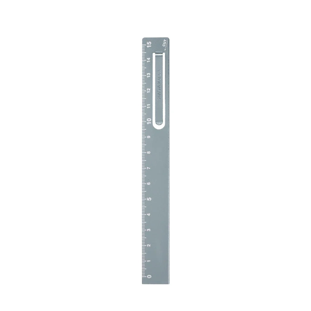 HASARULA Aluminum Ruler with Clip