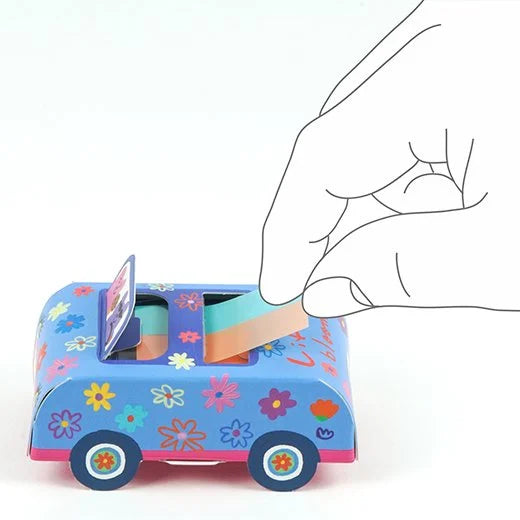 Car Box Sticky Note Markers - Bears