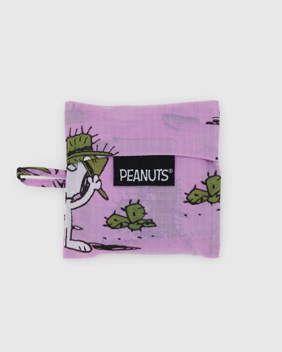 x Peanuts - Baby Baggu - Pink Spike Cactus Snoopy