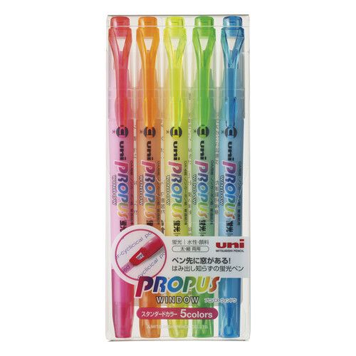 Propus Dual-Ended Window Highlighter - Fluro Colours
