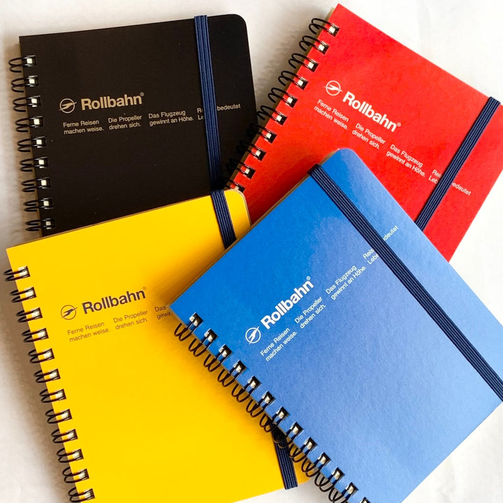 Rollbahn Spiral Bound Notebook - Pocket Memo (Medium) - Grid