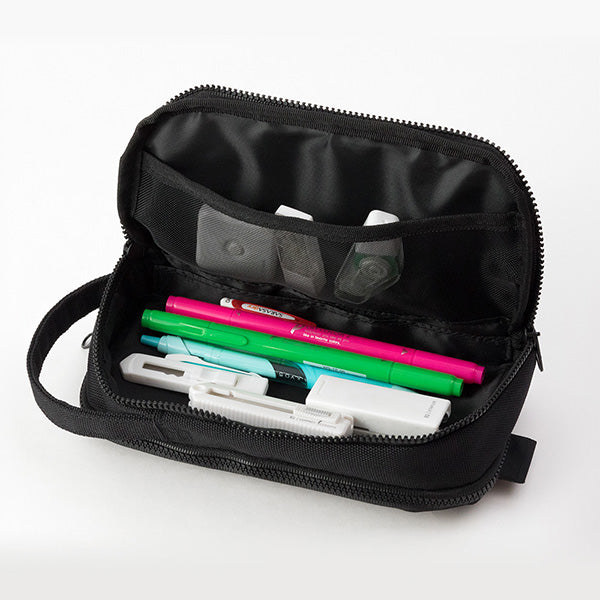 2 Way Pen Pouch - Black