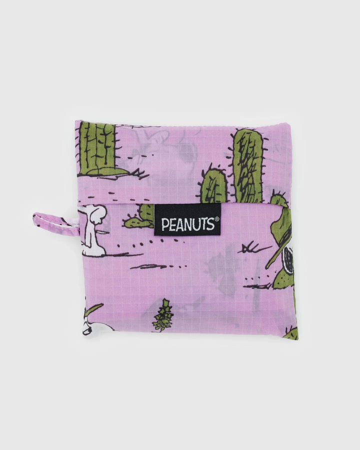 x Peanuts - Standard Baggu - Pink Spike Cactus Snoopy