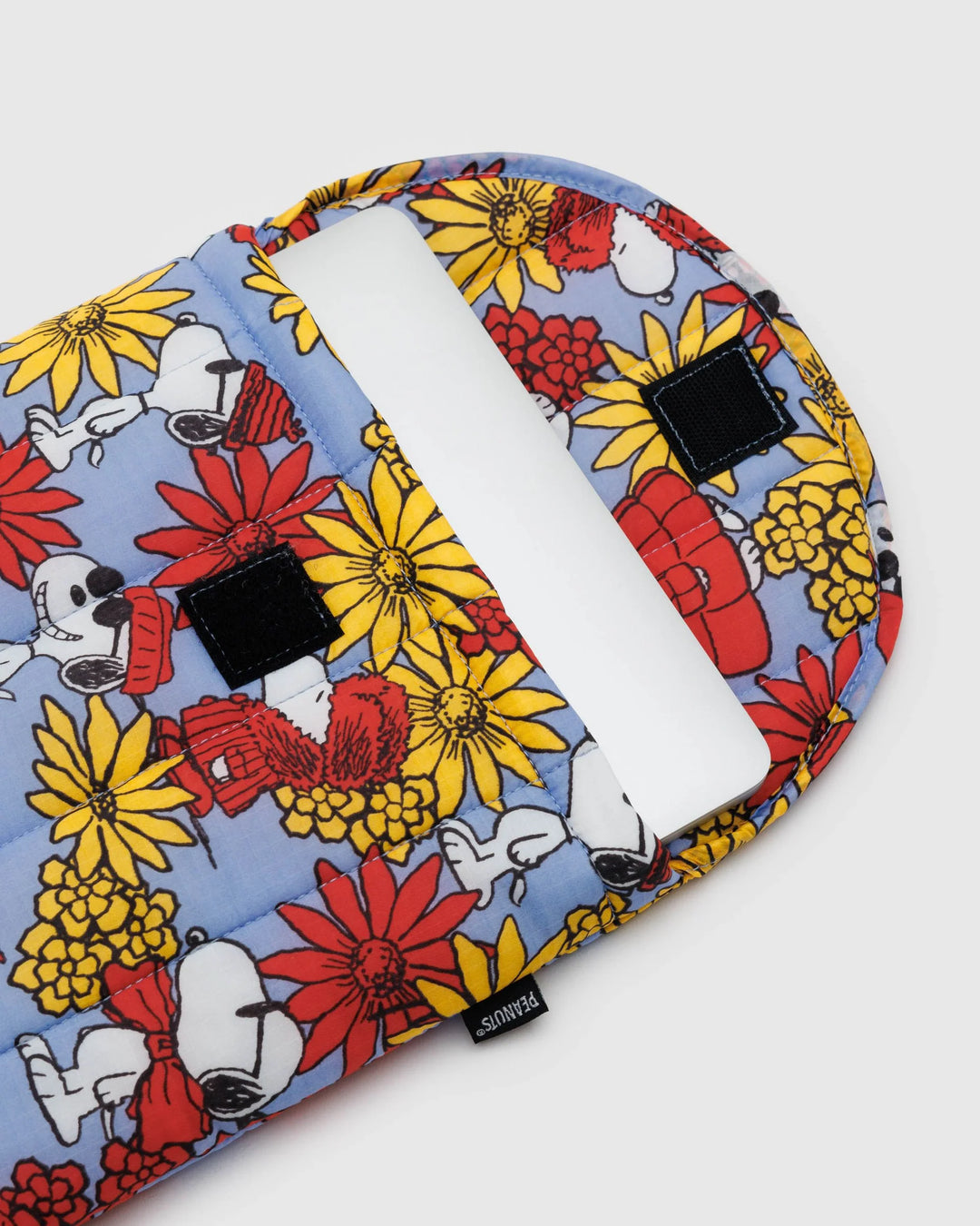 x Peanuts - Puffy Laptop Sleeve 13" - Floral Snoopy