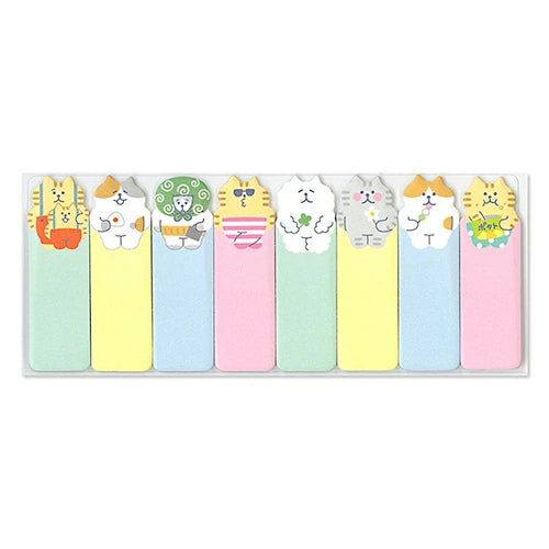 Sticky Note Markers - Gorogoro Nyansuke Cats
