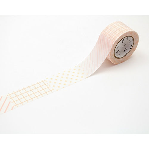 mt Kitchen Labelling Tape - Multi-pattern - Orange