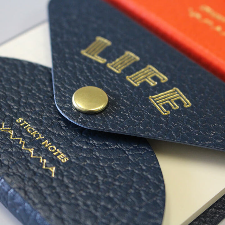 Enveloped Sticky Notes - Beige Cover with Plain Notes