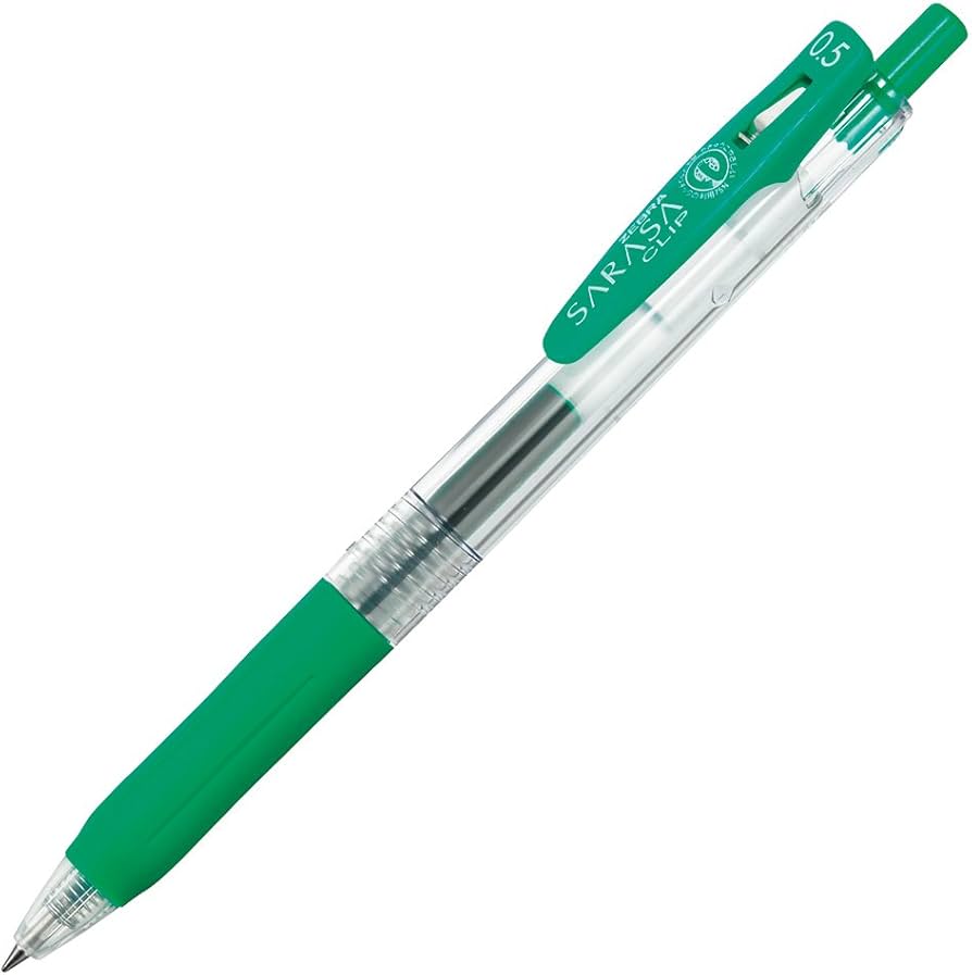 Sarasa Clip Retractable Gel Pens - Standard Colours - Single Pen