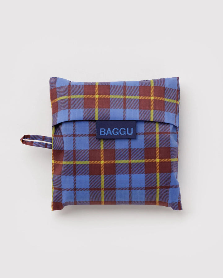 Standard Baggu - Blue Tartan