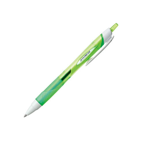 Jetstream Retractable Gel Pen in 0.38mm, 0.5mm, and 0.7mm Ñ smooth, low-viscosity ink with a retractable tip and side clip. TACTO STUDIO