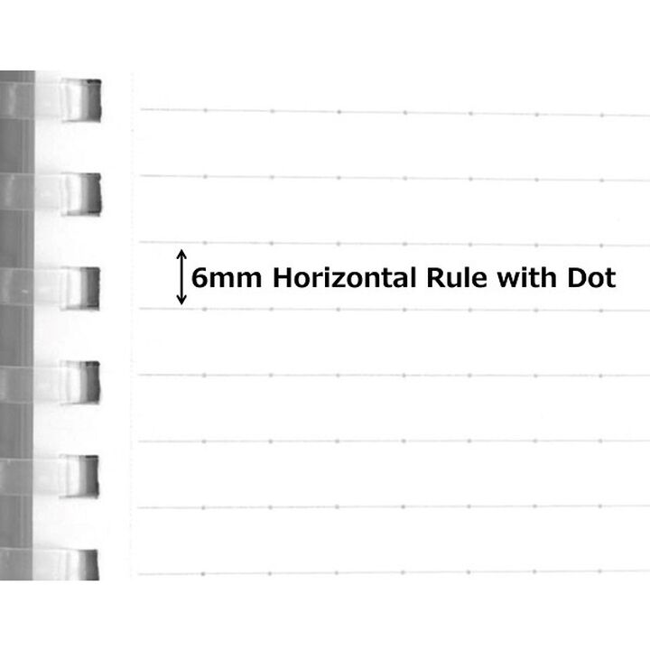 Soft Ring Biz Notebook - Slim Edition - Dotted Lines