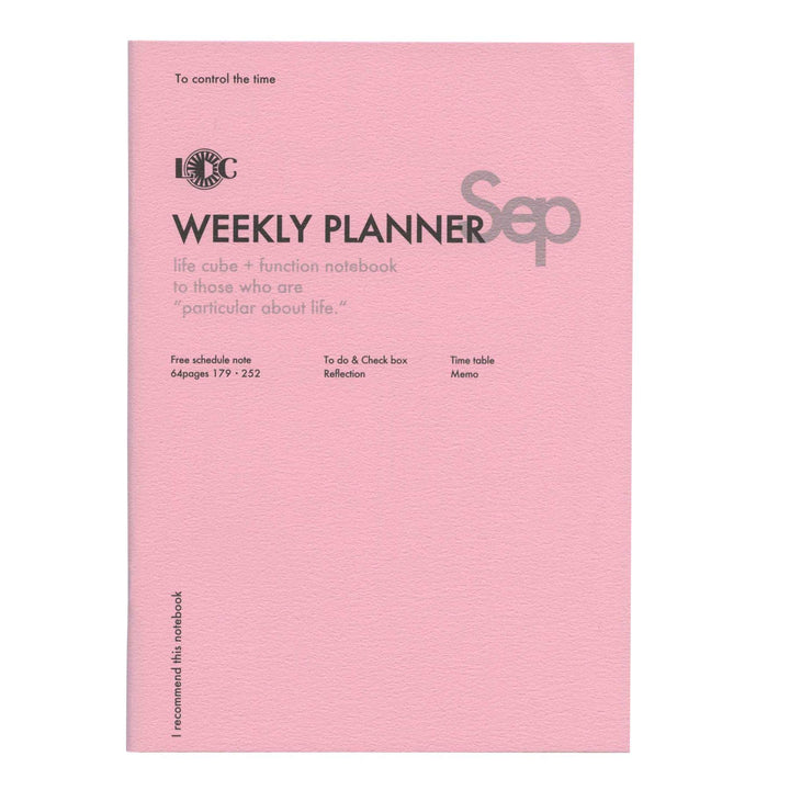Function Notebook - Weekly Planner