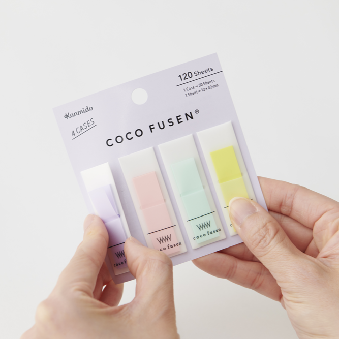 Coco Fusen Index Markers - Medium - Sherbert