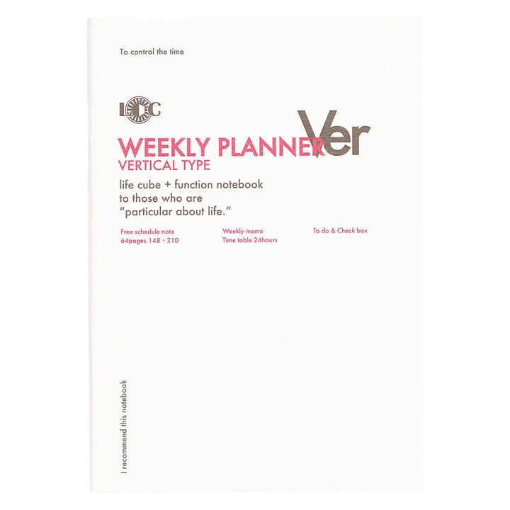 Function Notebook - Weekly Planner