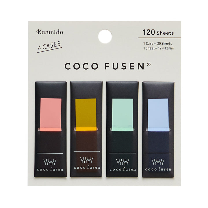 Coco Fusen Index Markers - Medium - Black Case