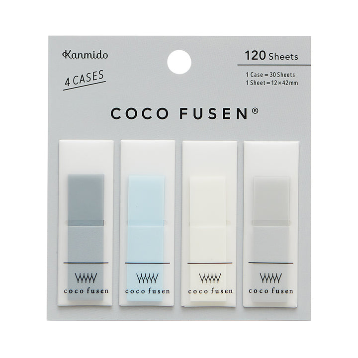 Coco Fusen Index Markers - Medium - Cool Grey