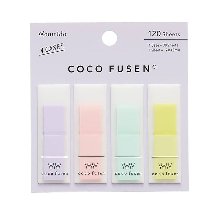 Coco Fusen Index Markers - Medium - Sherbert