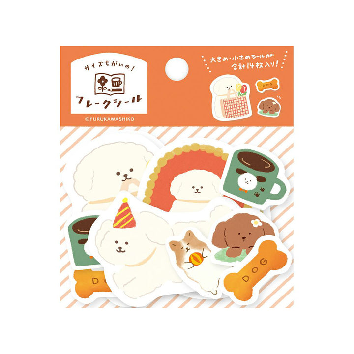 Sticker Flakes - Puppy