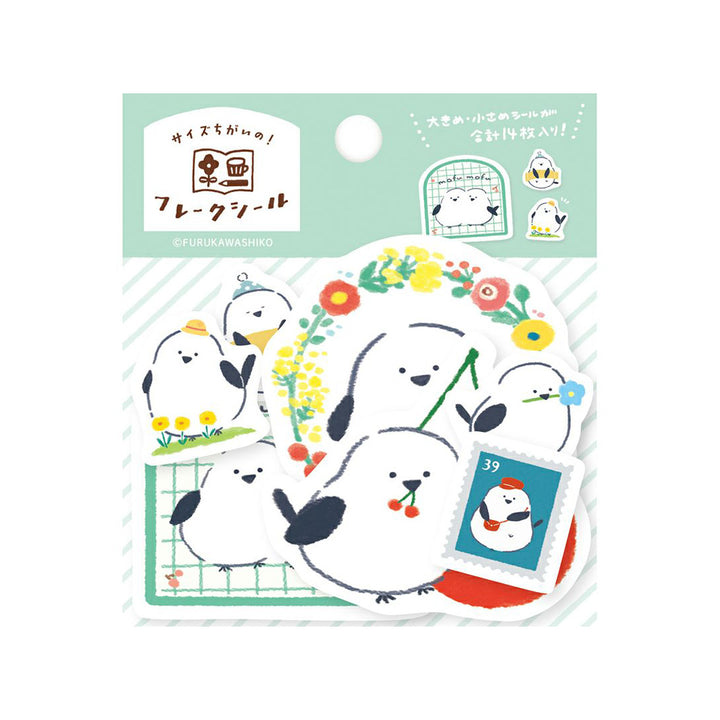 Sticker Flakes - Fluffy Bird