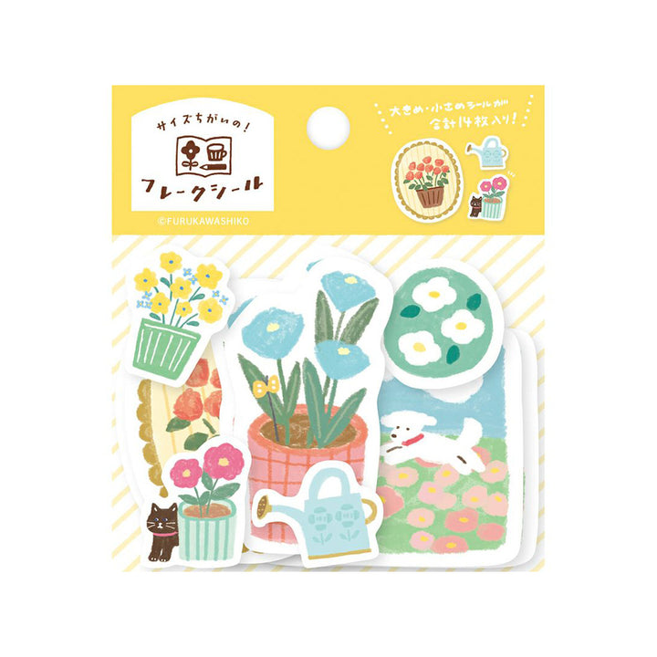 Sticker Flakes - Gardening