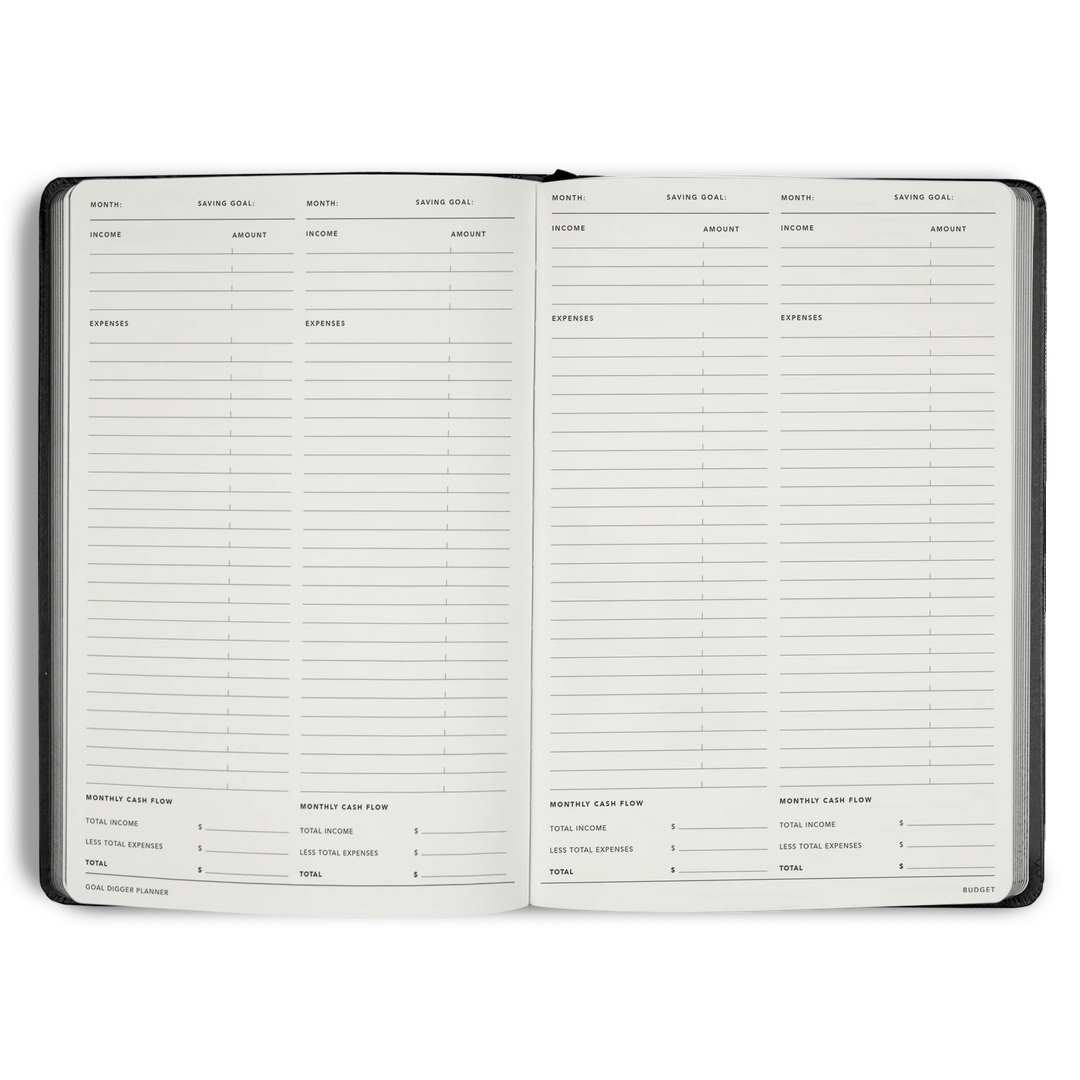 Non-Dated Goal Digger Planner B5