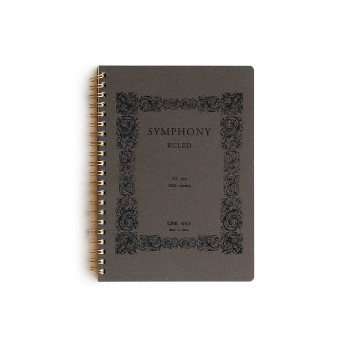 Strong Ringed Notebook Symphony Ring-bound Notebook - A5 • LIFE • TACTO Studio Stationery ️ ...