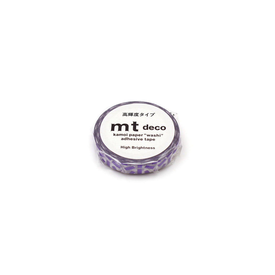 7mm Roll of Tape - Purple Metallic Confetti