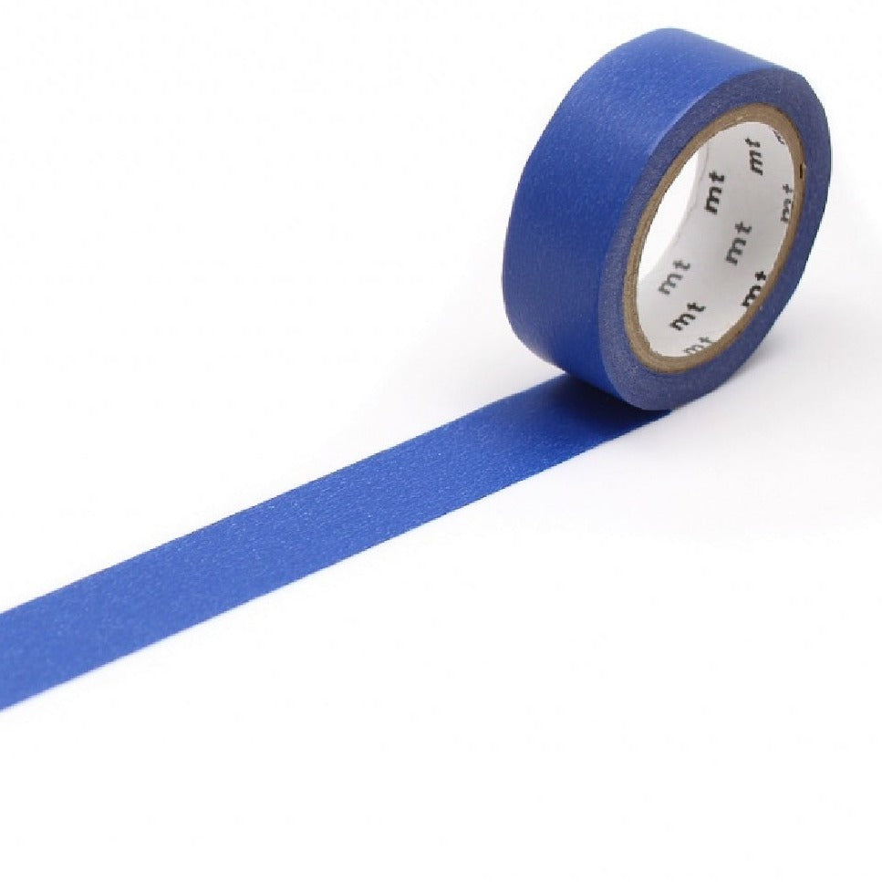 15mm Roll of Tape - Lapis Lazuli Blue