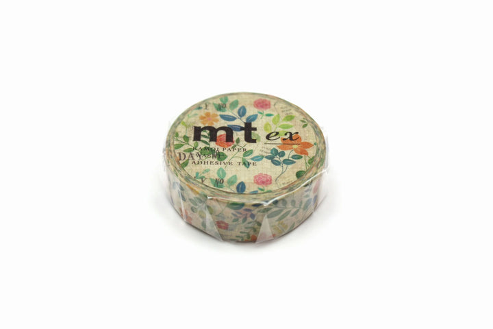 Single Roll of Tape - Watercolour Flowers