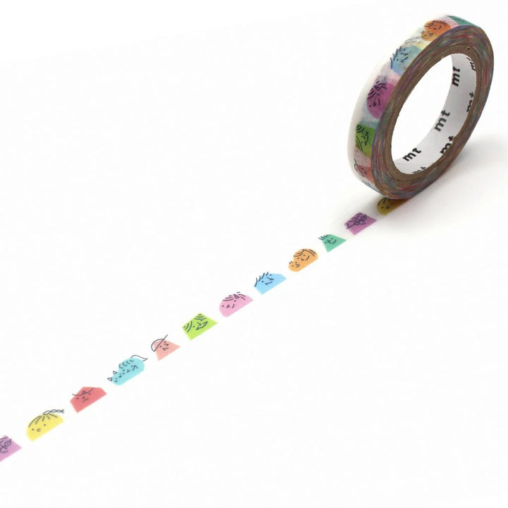 7mm Roll of Tape - Happy Half Face