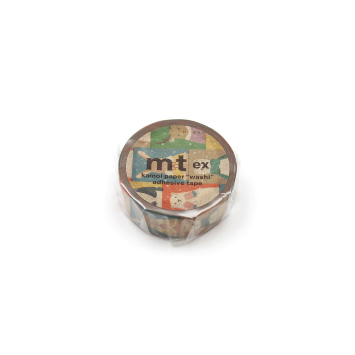15mm Roll of Tape - Winter Animals