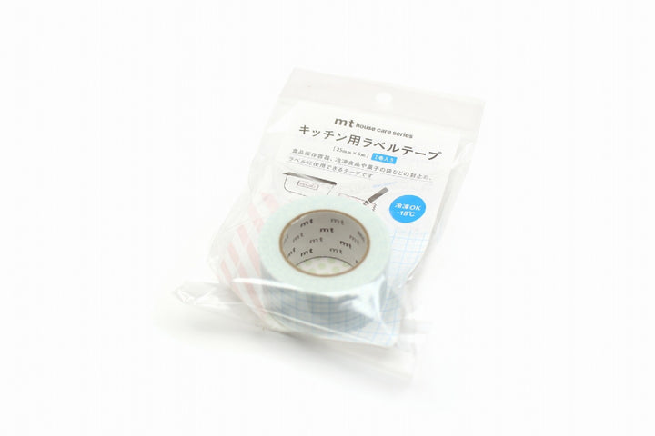 mt Kitchen Labelling Tape - Blue Grid