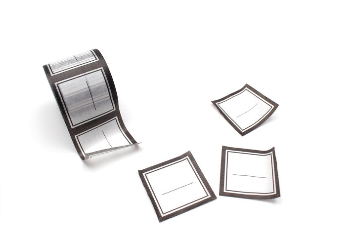 40mm Roll of Perforated Tape - Square Labels