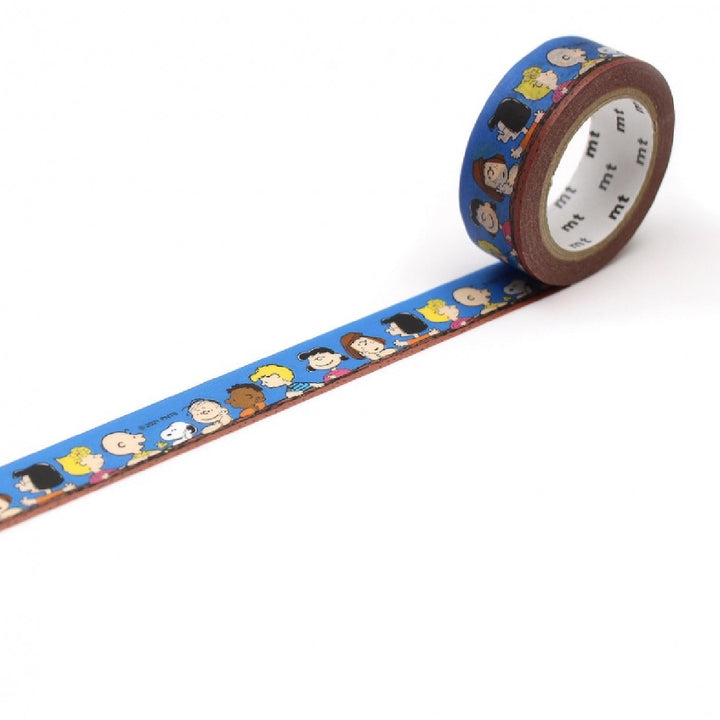 x Peanuts - 15mm Roll of Tape - Snoopy and Friends Chatting Together