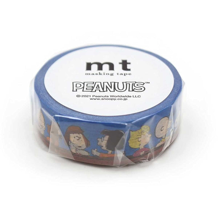 x Peanuts - 15mm Roll of Tape - Snoopy and Friends Chatting Together