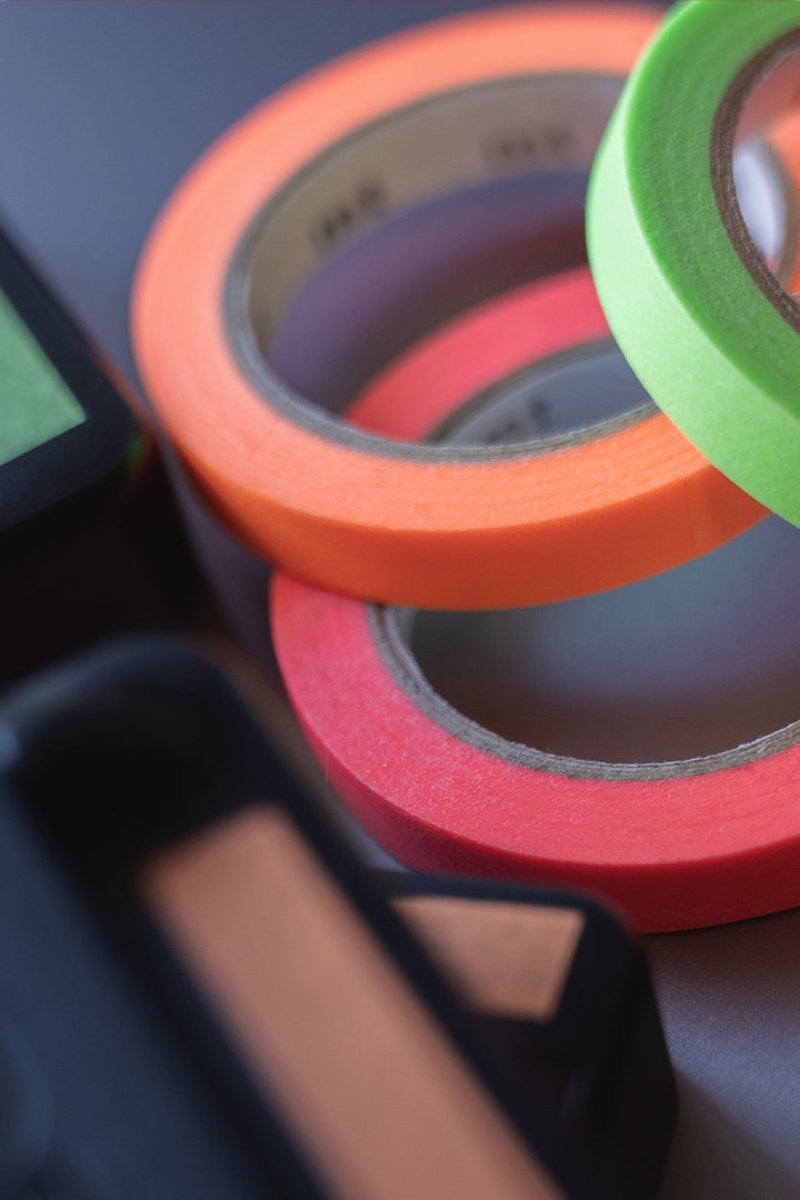 6mm Slim Tape - Set of 3 - Shocking Fluros