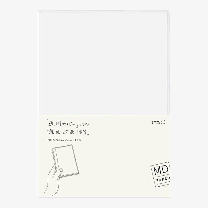 MD PVC Notebook Cover (Clear) - A5 / B6 / A6 / A7