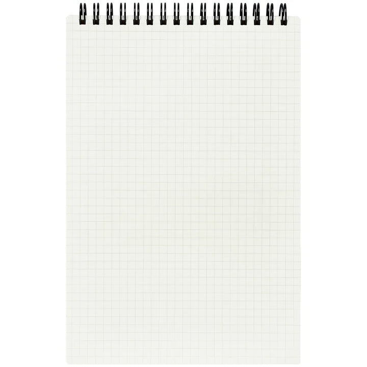Small notepad with grid paper on a white background #paper-type_5mm-grid