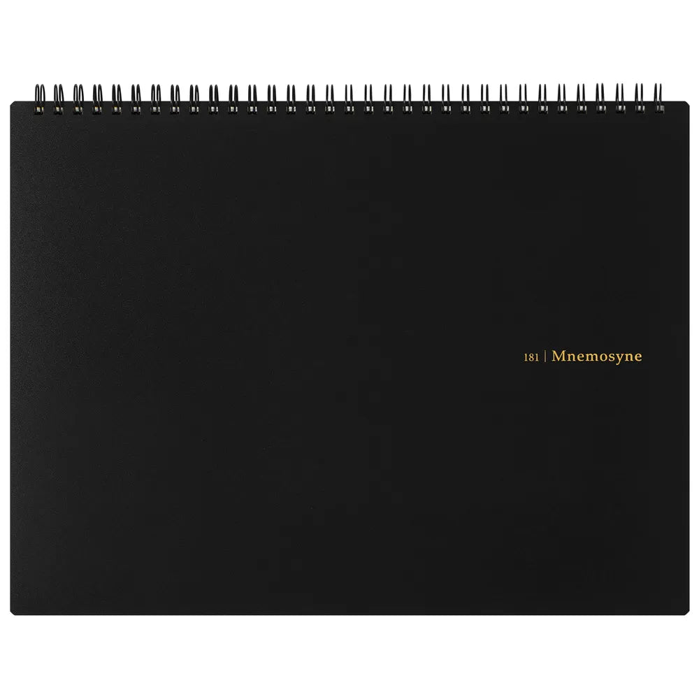 Mnemosyne Horizontal Reporter Notebook / Notepad - Plain Paper