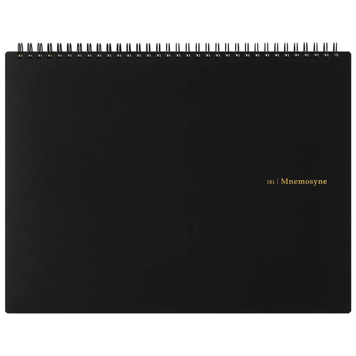 Mnemosyne Horizontal Reporter Notebook / Notepad - Plain Paper