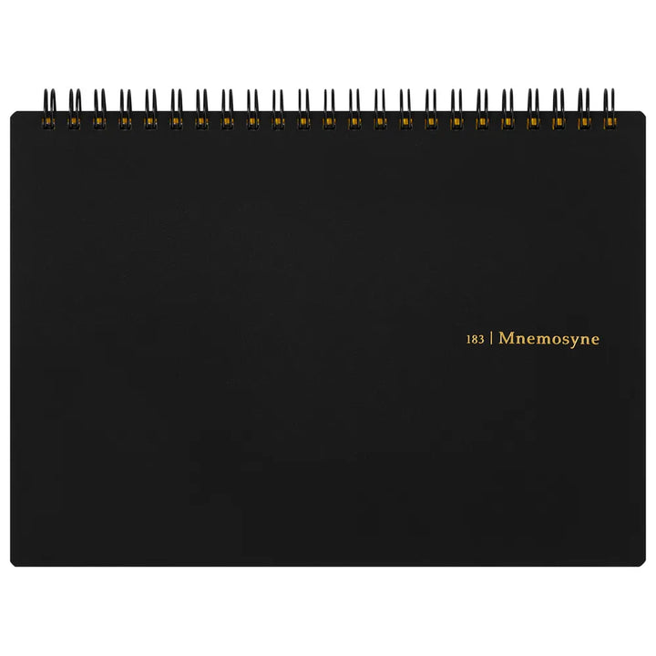 Mnemosyne Horizontal Reporter Notebook / Notepad - Plain Paper