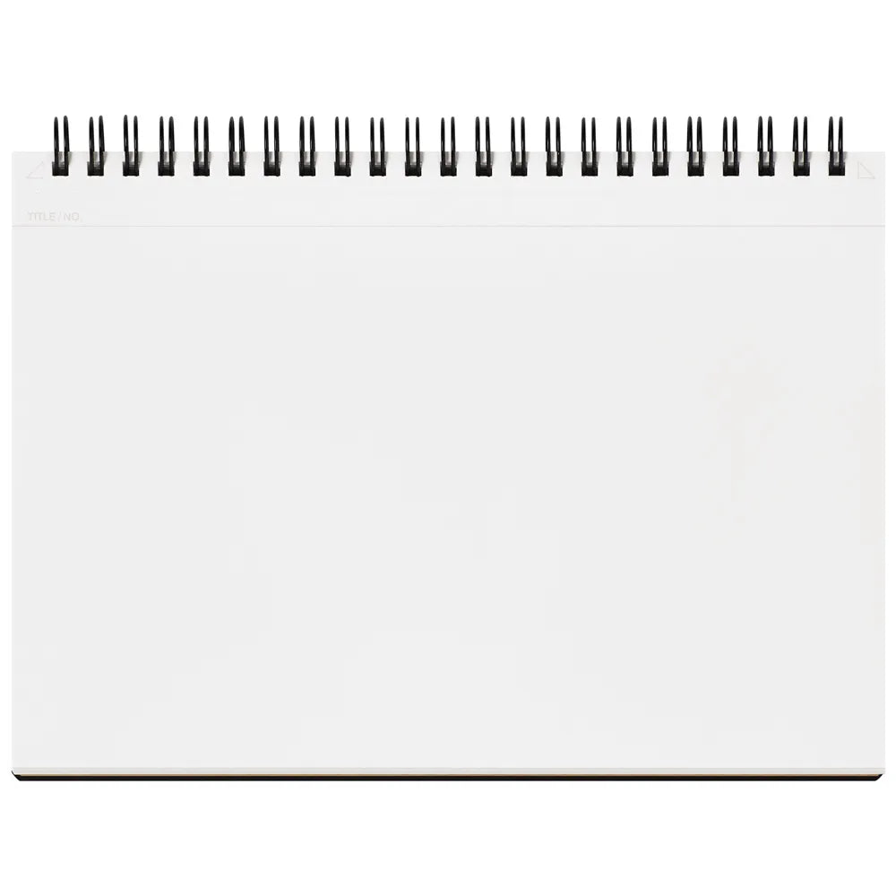 Mnemosyne Horizontal Reporter Notebook / Notepad - Plain Paper